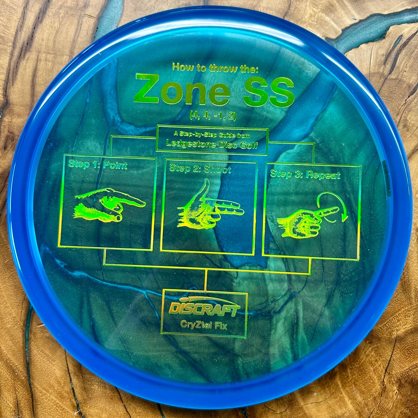 Discraft CryZtal FLX Zone SS - Ledgestone Edition