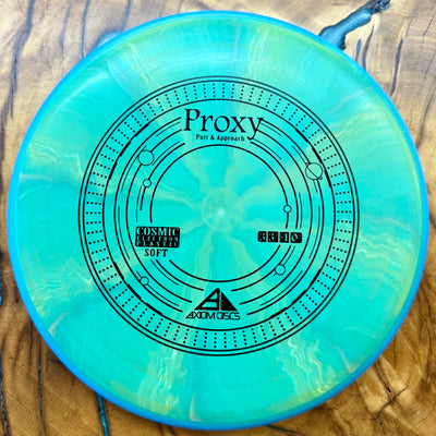 Axiom Discs Cosmic Electron Soft Proxy