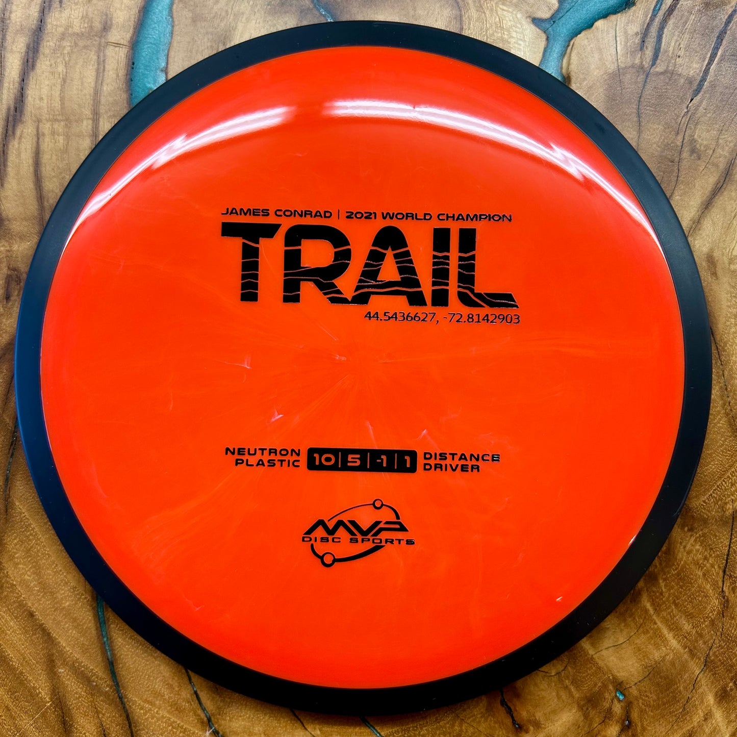 MVP Disc Sports James Conrad Neutron Trail