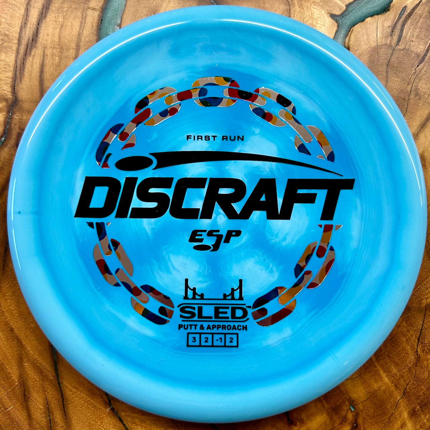 Discraft ESP Swirl Sled - First Run