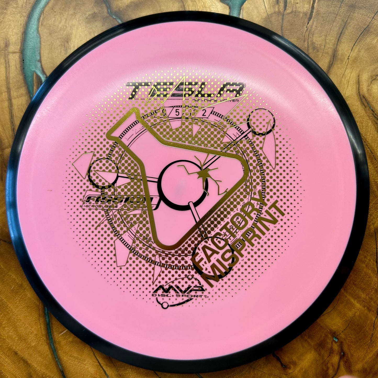 MVP Disc Sports Fission Tesla - Factory Misprint