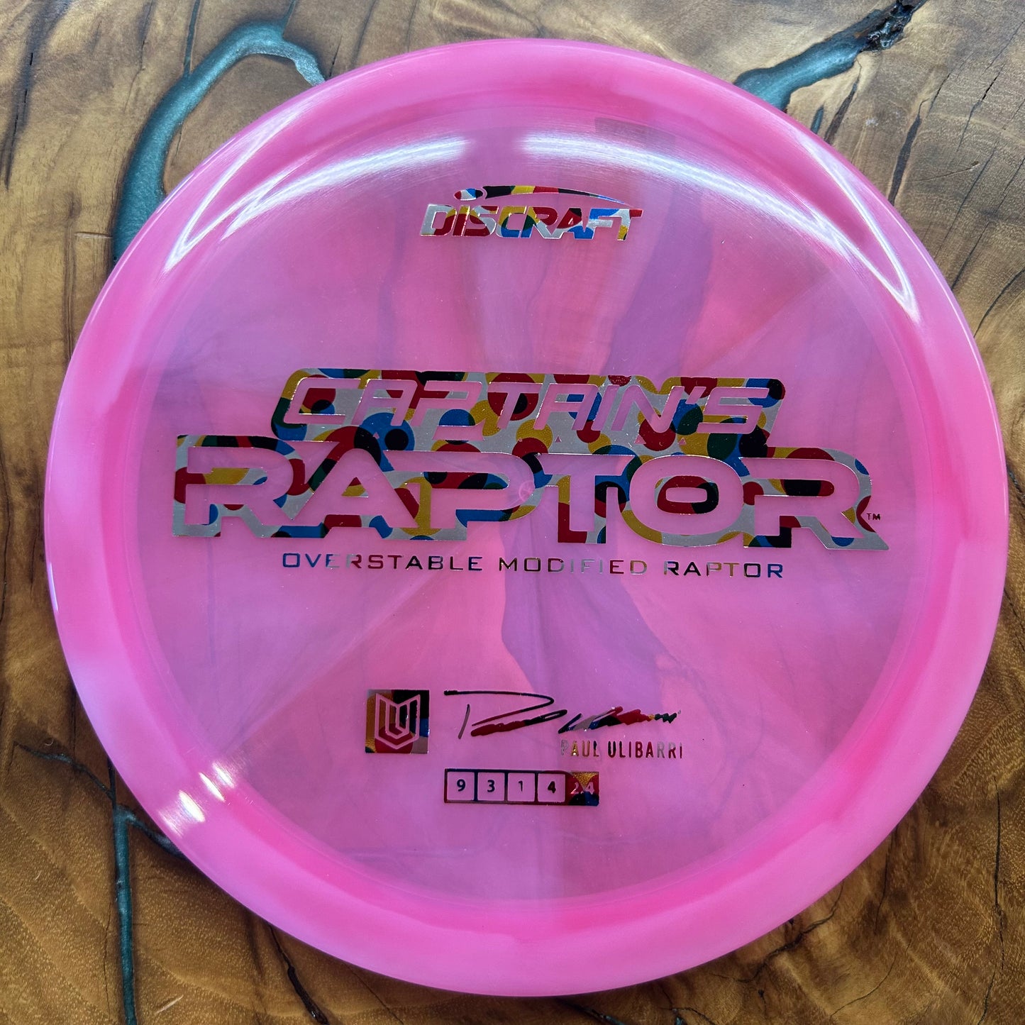 Discraft Ulibarri 2025 Z Swirl Captains Raptor