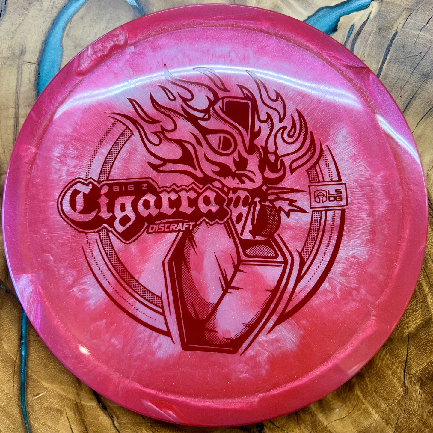 Discraft Z Swirl Cigarra - Ledgestone Edition
