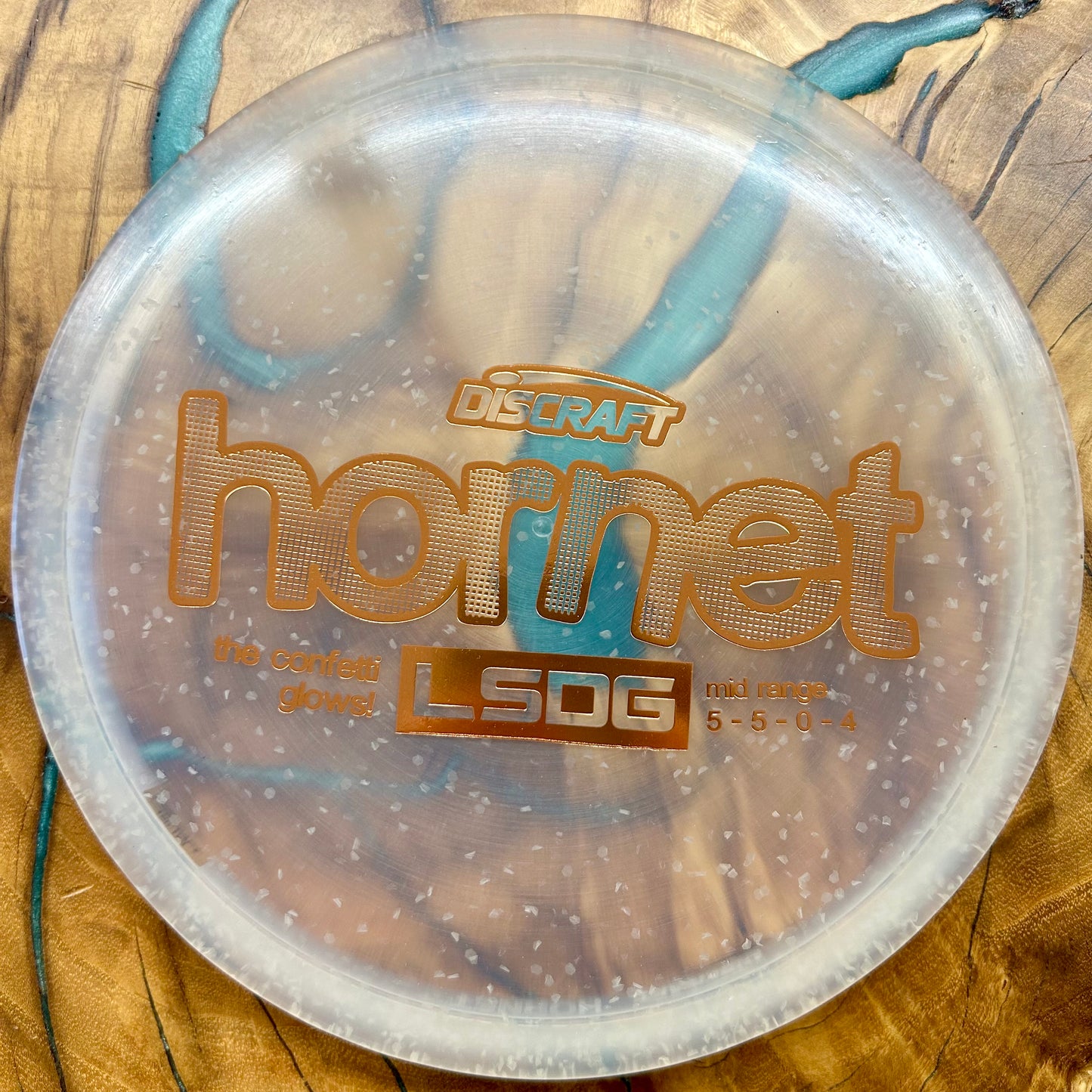 Discraft CrZytal Glow Confetti Hornet - Ledgestone Edition