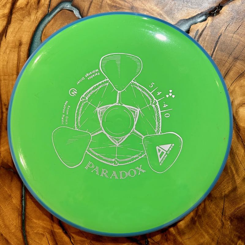 Axiom Discs Neutron Paradox